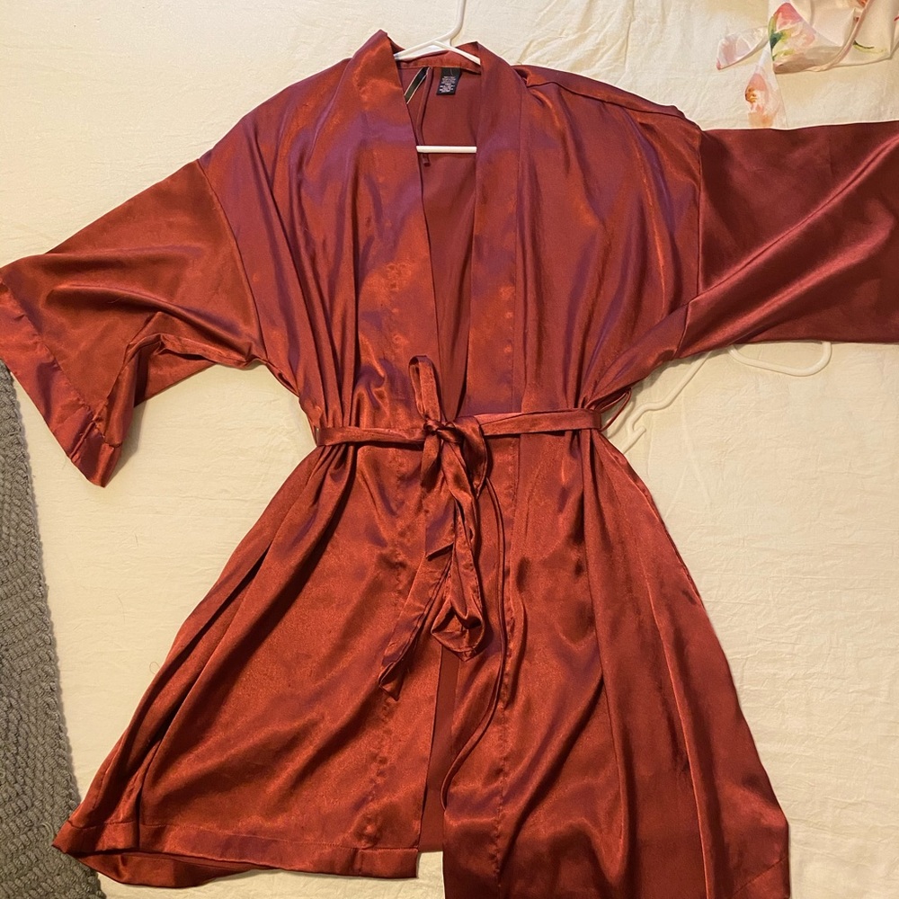 Victoria’s Secret silk robe